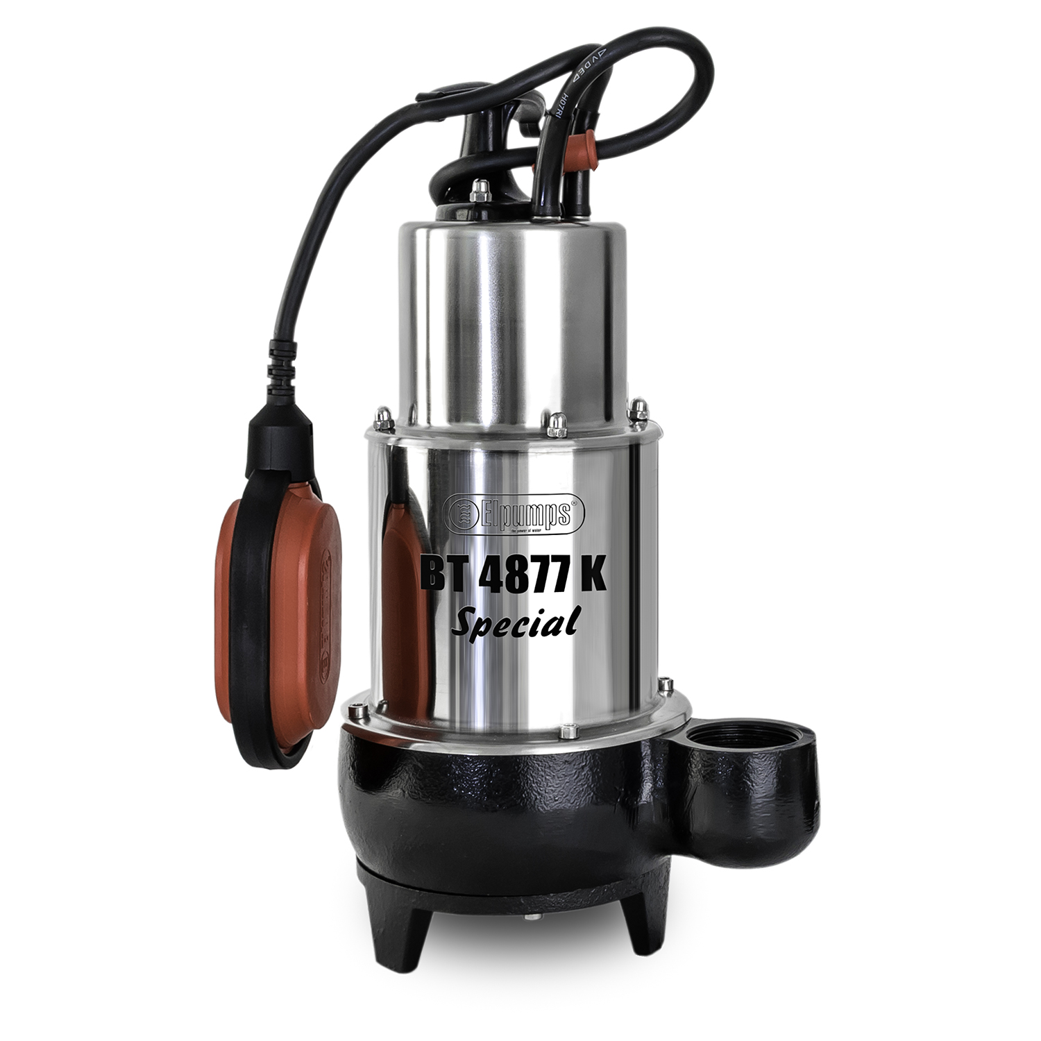 BT 4877 K VERTICAL Submersible cutter pump for sewage